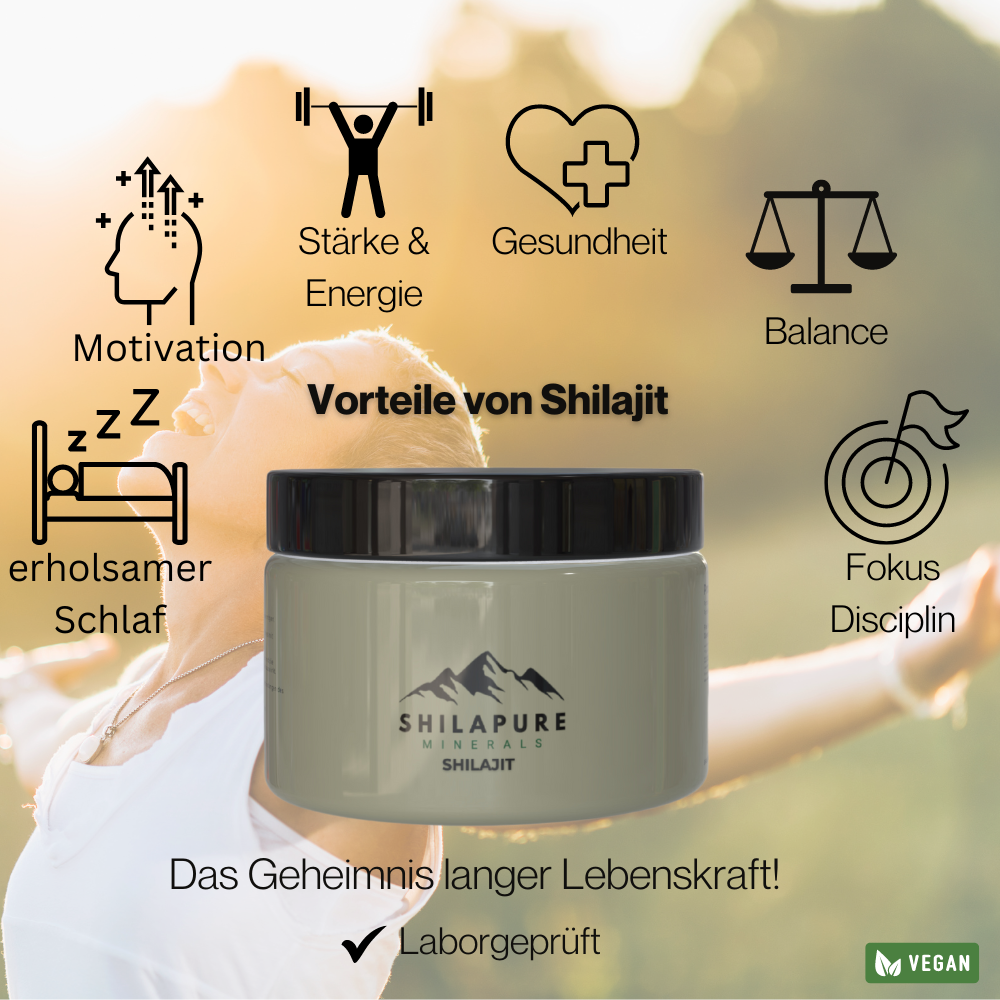 SHILAPURE - 100% Shilajit aus dem Himalaya